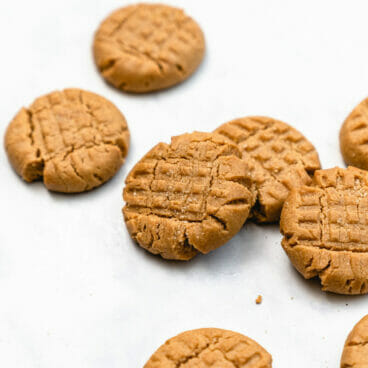 Coconut oil peanut butter cookies