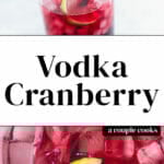 Vodka Cranberry
