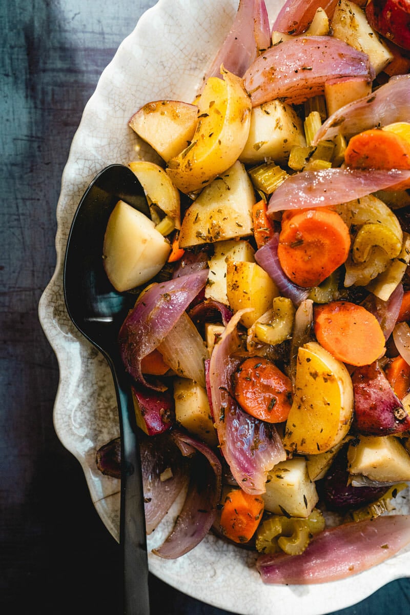 Braised vegetables