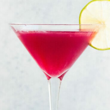 Cosmopolitan cocktail