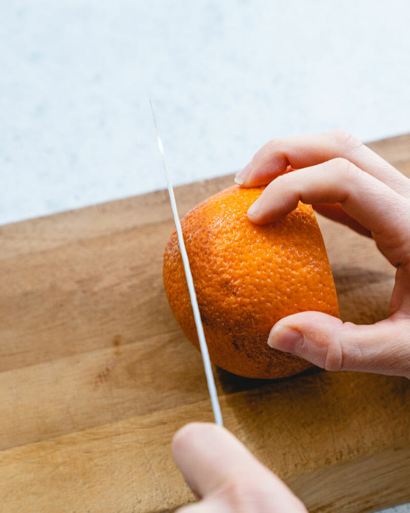 Step 1 Slice off both ends