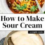 Homemade Sour Cream