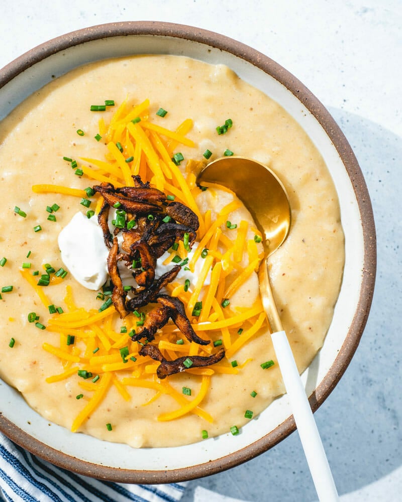Loaded potato soup