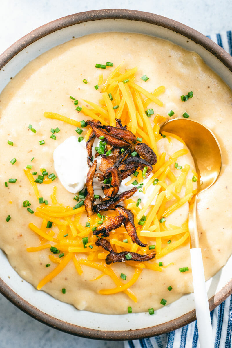 Loaded potato soup