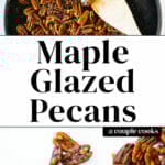 Maple Glazed Pecans