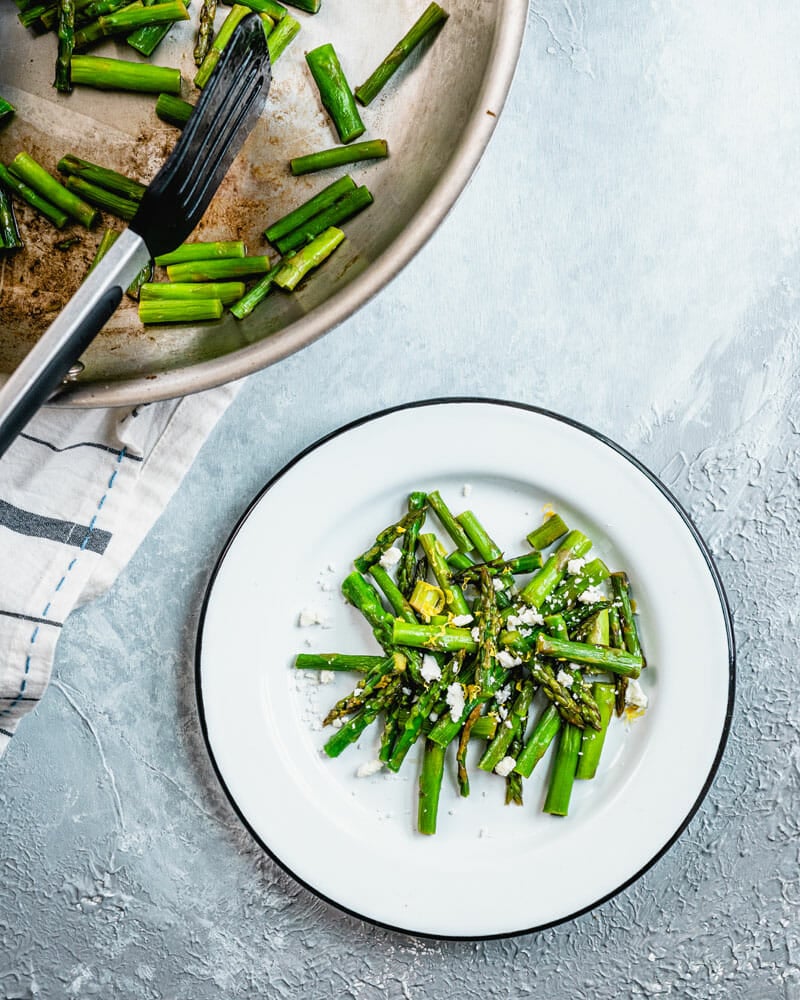 Sauteed asparagus