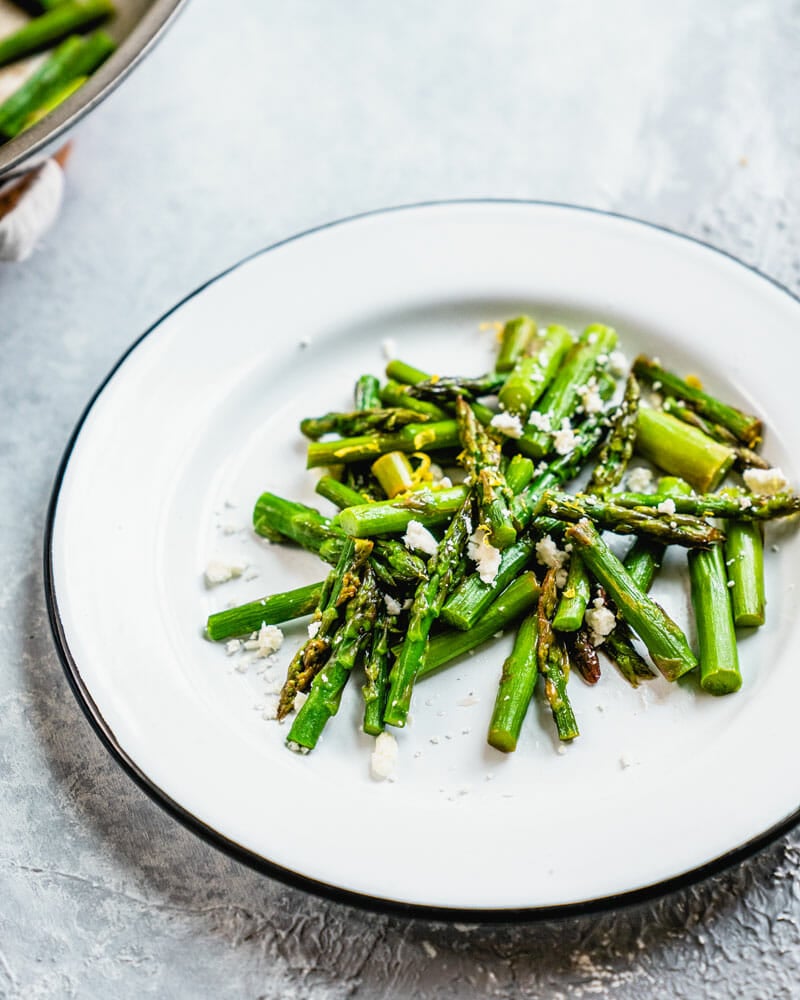 Sauteed asparagus