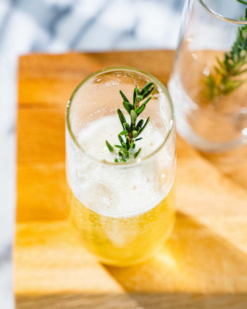 St Germain Champagne Cocktail