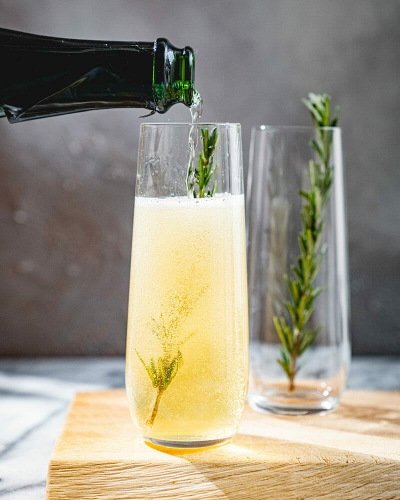 St Germain Champagne Cocktail