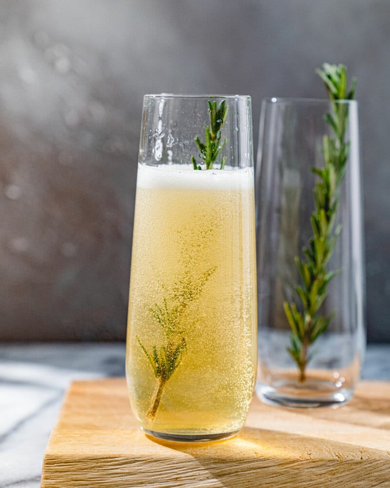 St Germain Champagne Cocktail