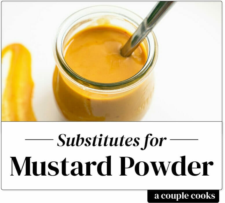 Substitute for Dry Mustard (ground mustard)