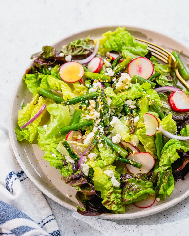 Step 3 Asparagus salad