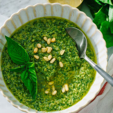 Basil pesto recipe