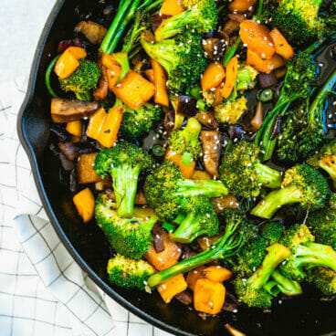 Stir fry vegetables