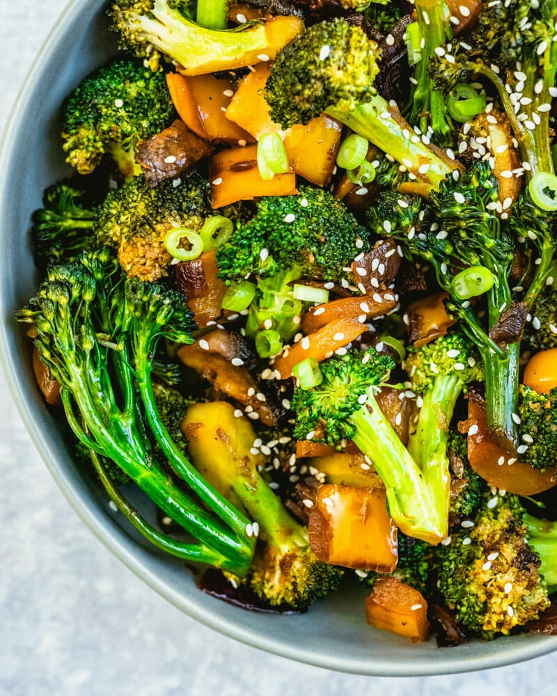 Broccoli stir fry