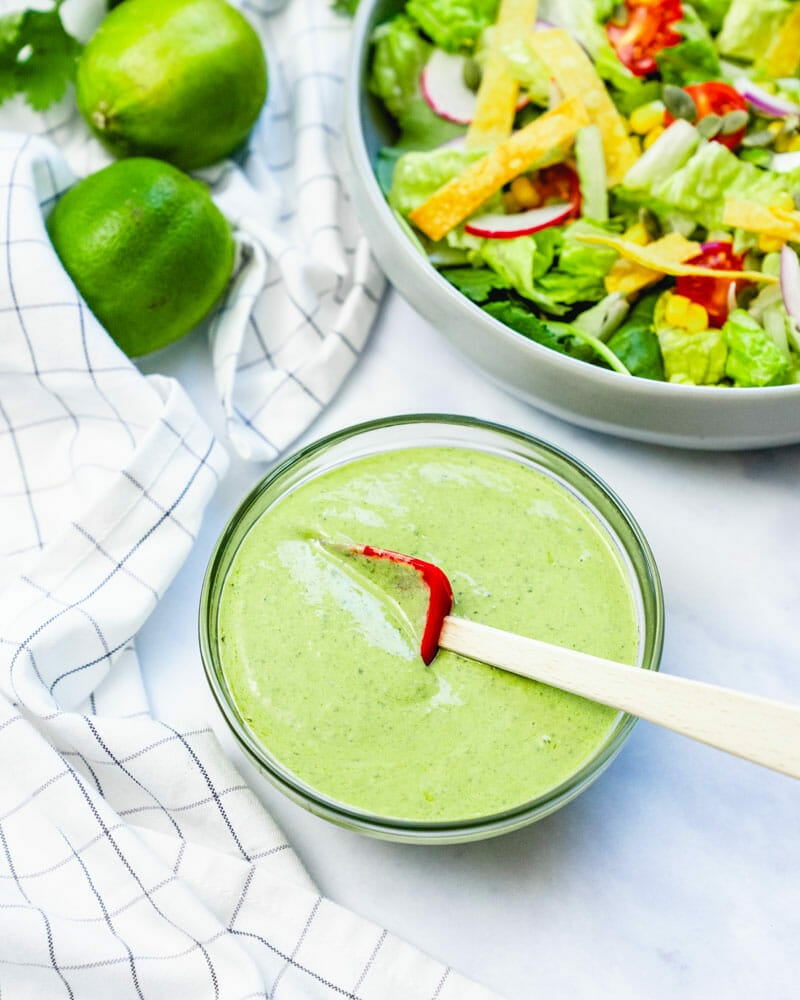 Cilantro lime dressing