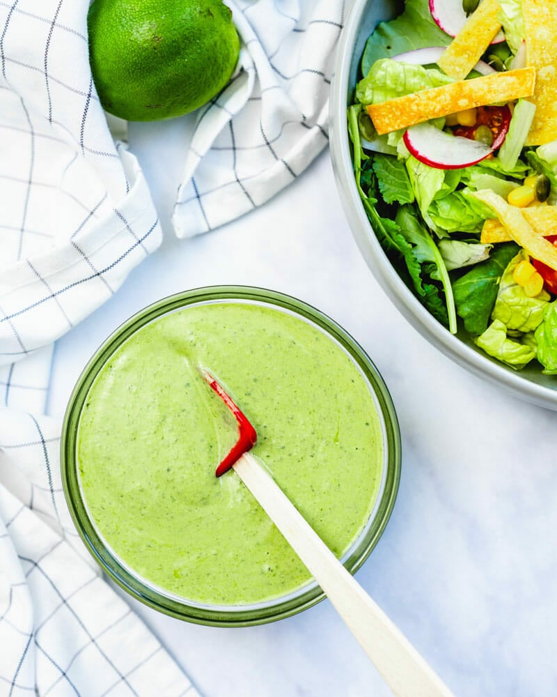 Cilantro lime dressing