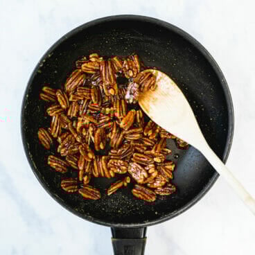 Glazed pecans