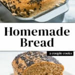 Homemade bread