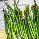 Roasted asparagus