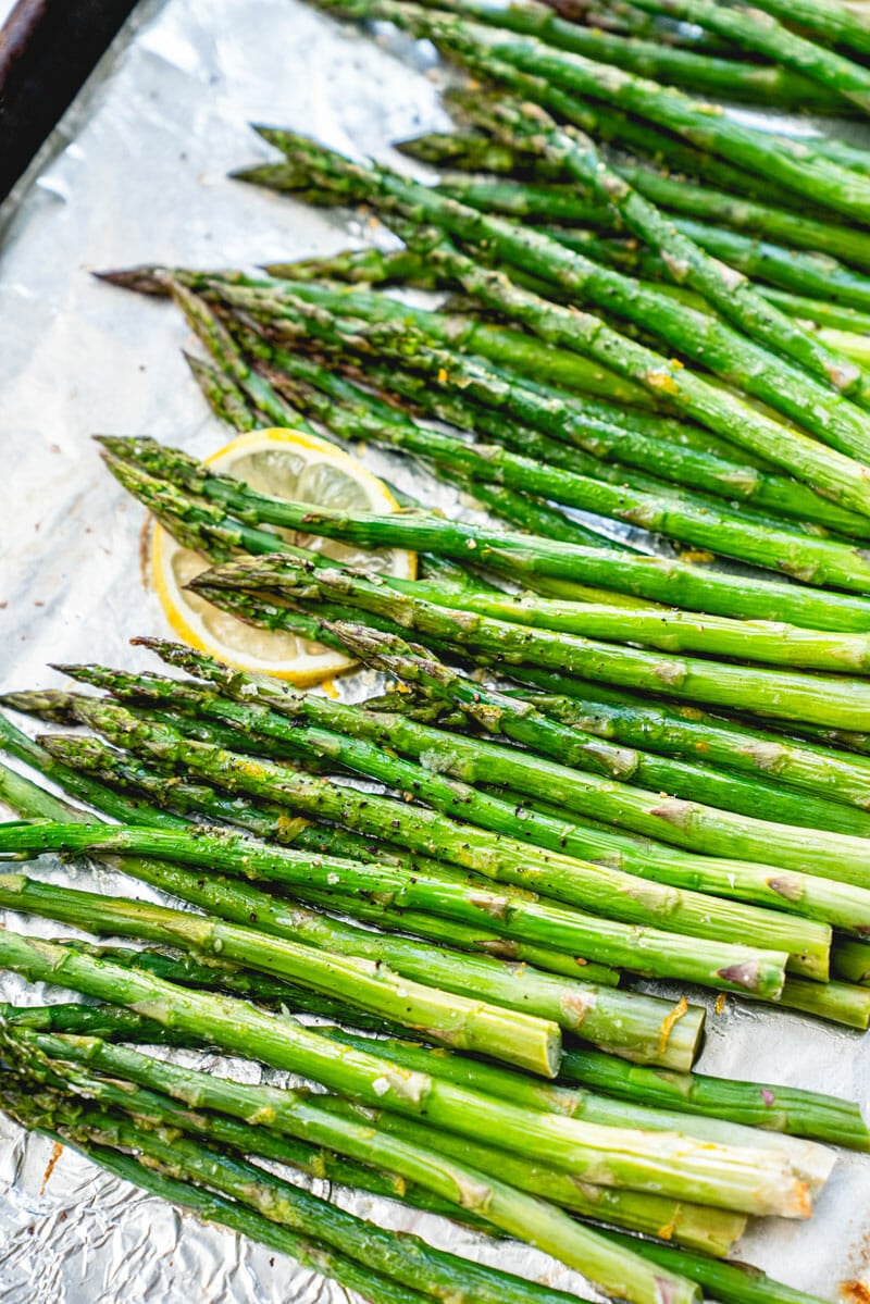 Roasted asparagus