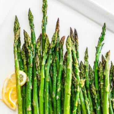 Roasted asparagus