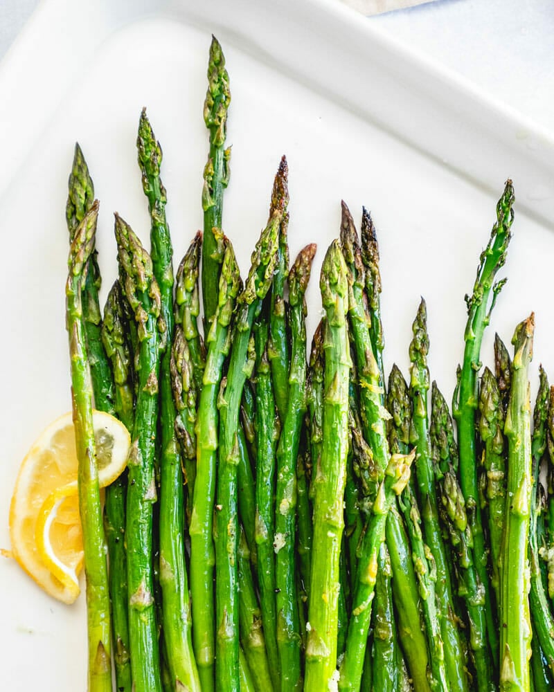 Roasted asparagus