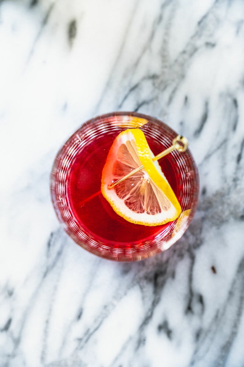 Cranberry juice drink