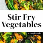 Stir Fry Vegetables
