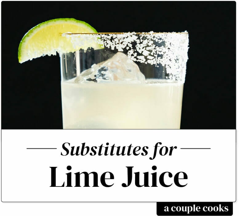 Substitute for lime juice