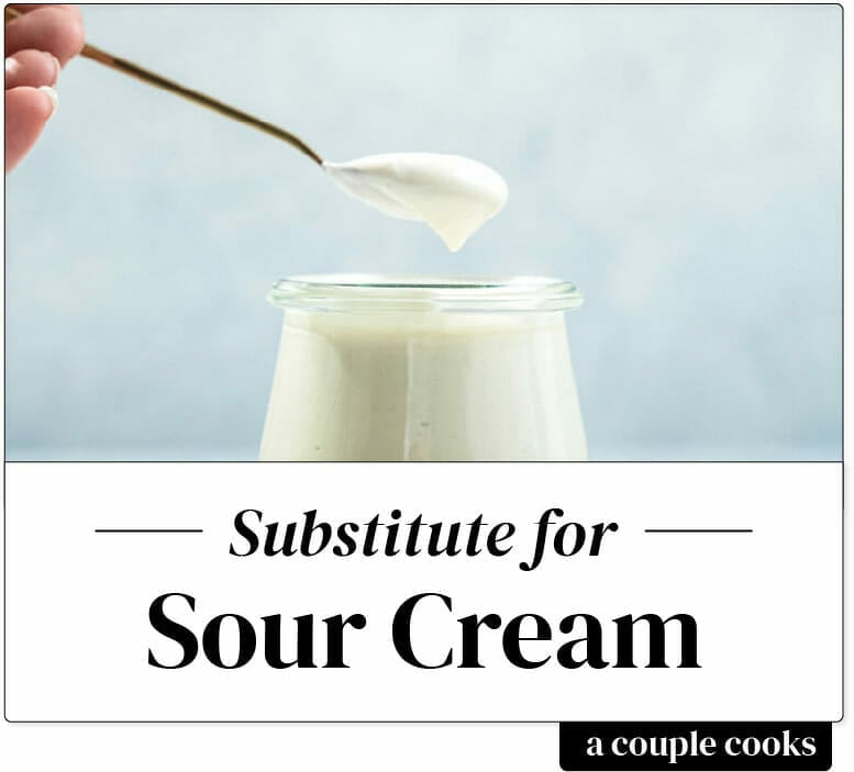 Sour cream substitute