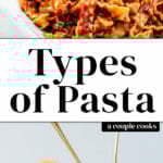 Types of Pasta