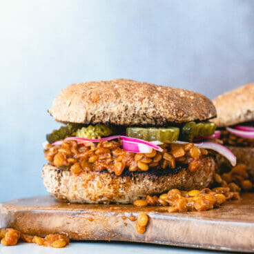 Vegan sloppy joes
