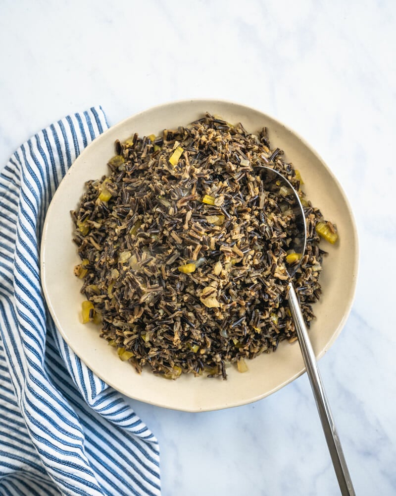 Wild rice recipe