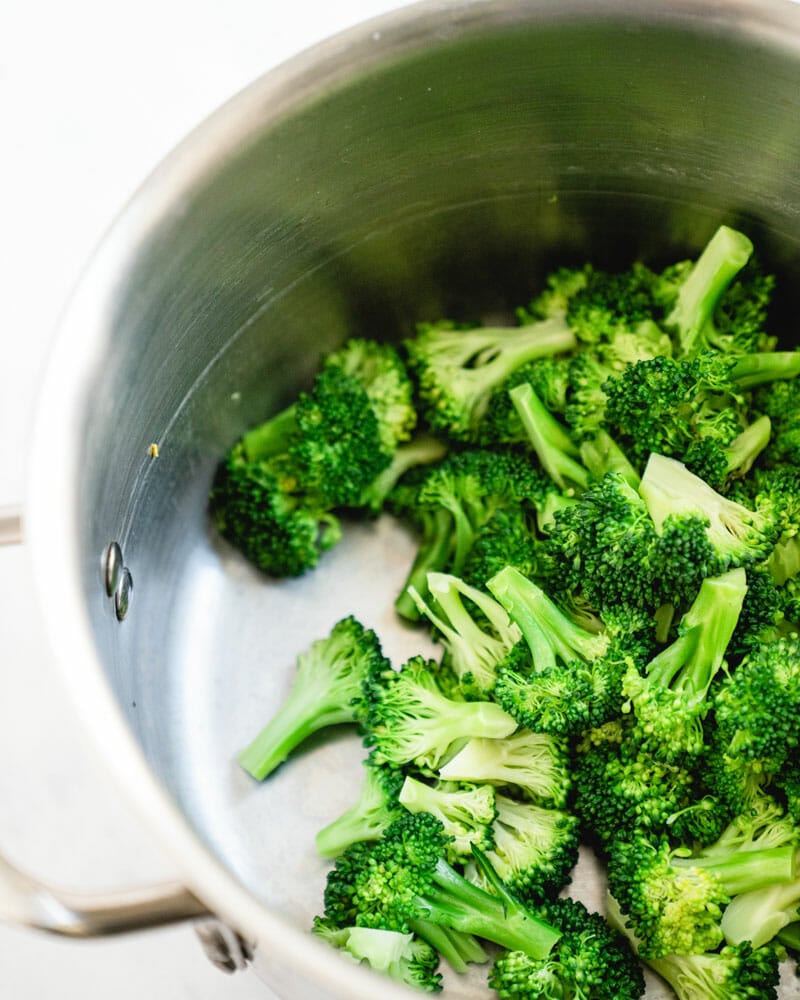 Boiled broccoli