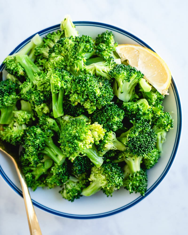 Boiled broccoli
