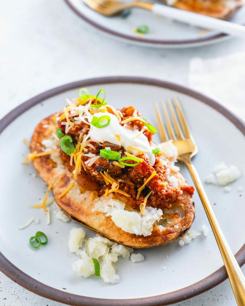 Chili baked potato