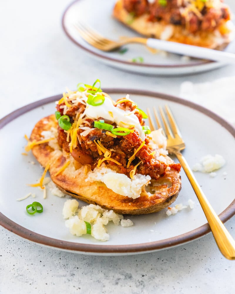 Chili baked potato