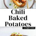 Chili Baked Potatoes