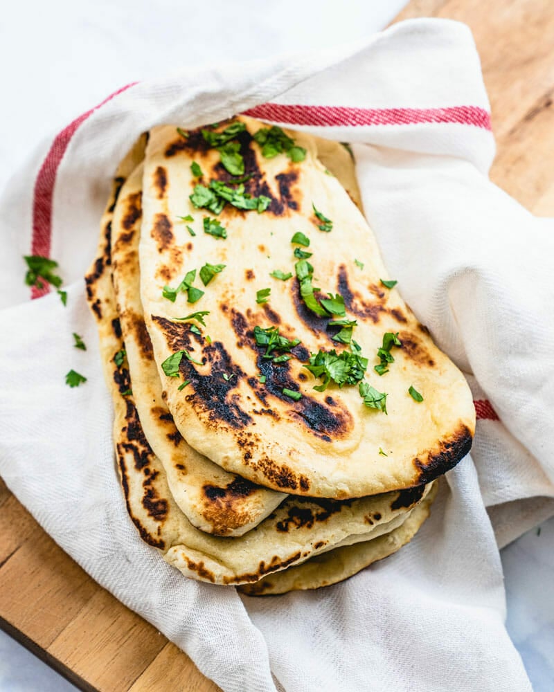 Garlic naan