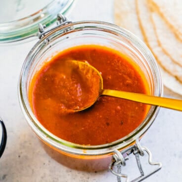 Homemade enchilada sauce