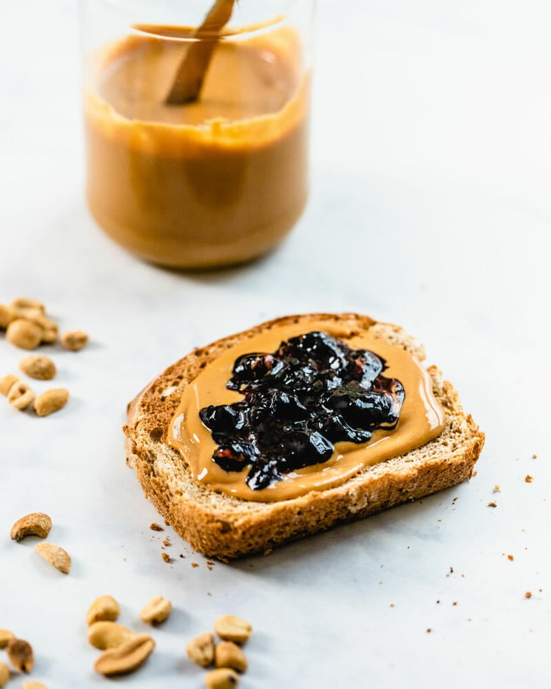 Peanut butter and jelly