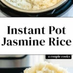 Instant Pot Jasmine Rice