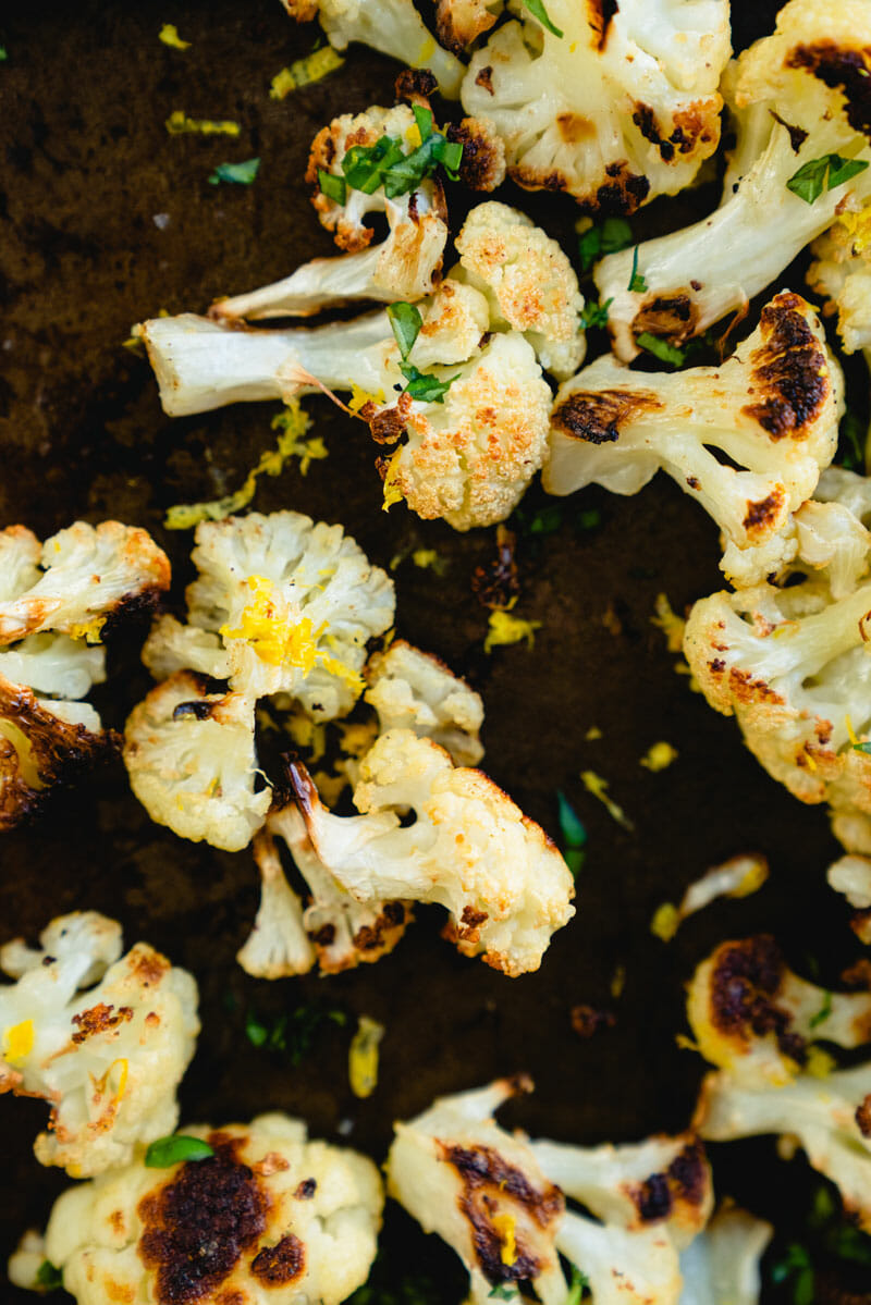 Roasted cauliflower