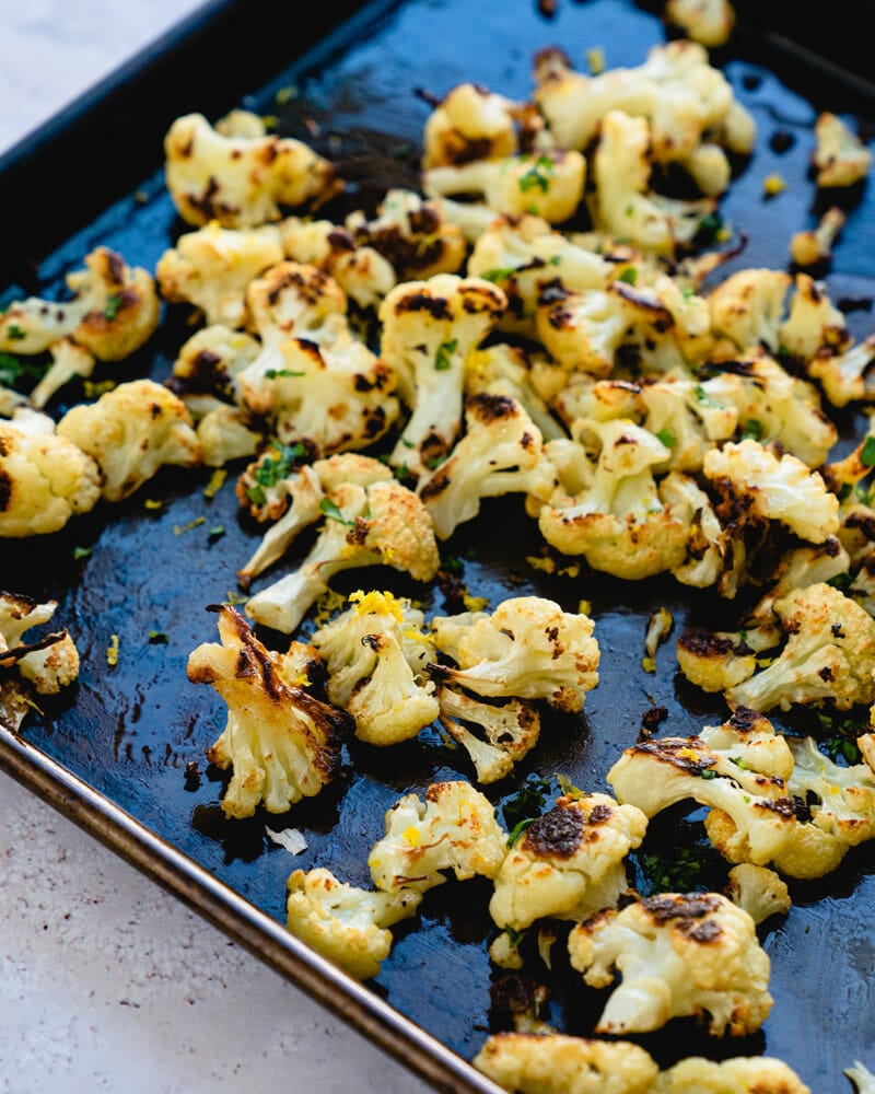 Roasted cauliflower