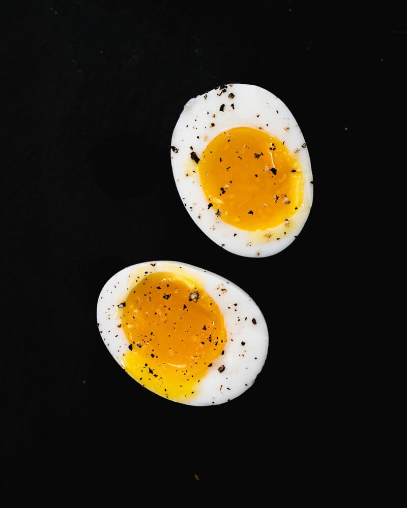 Soft boiled eggs