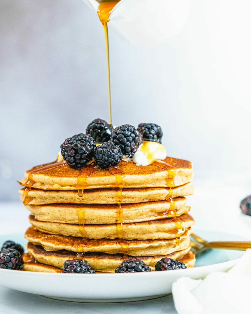 Sour cream pancakes