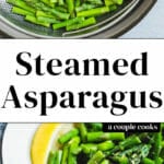 Steamed Asparagus