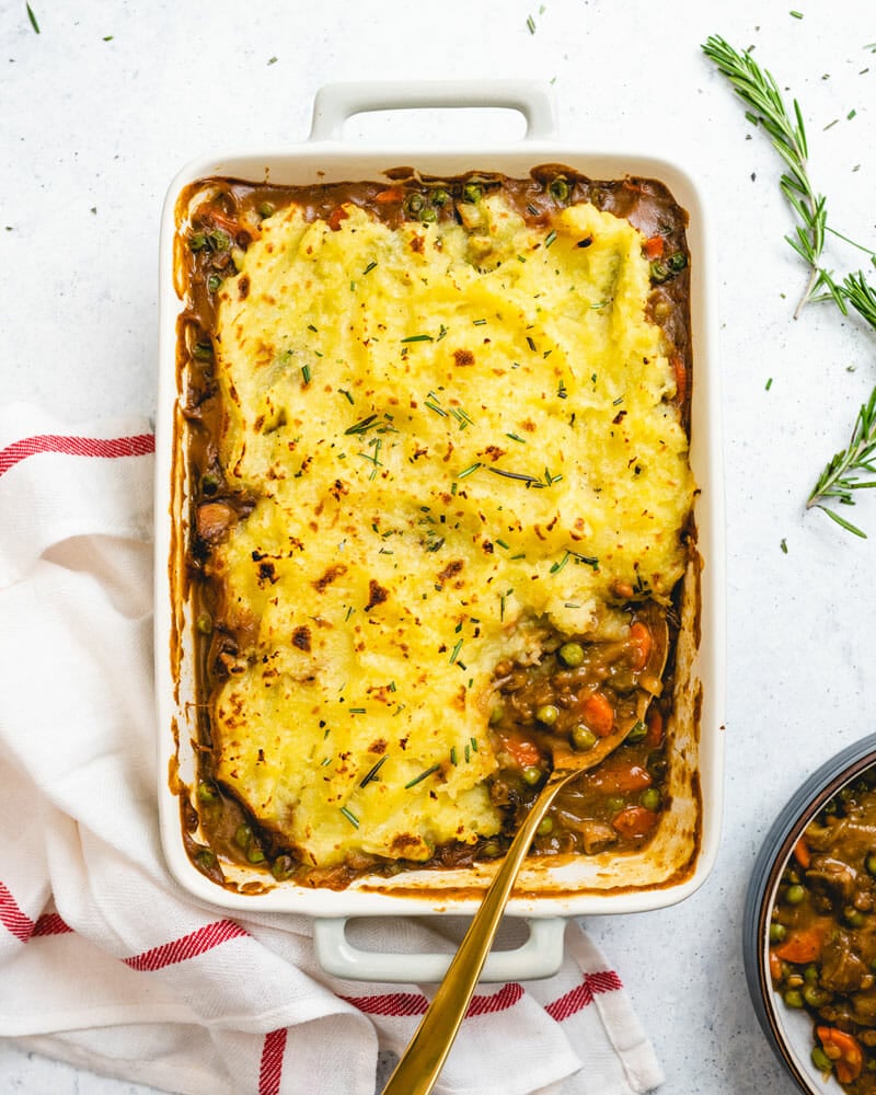 Vegan shepherd's pie