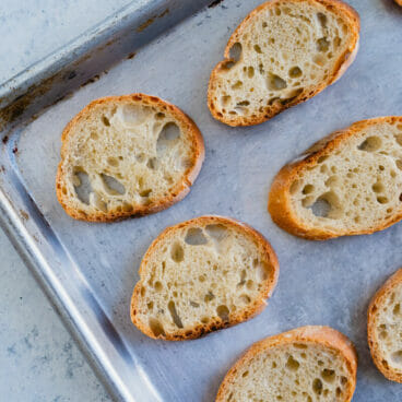 Toasted baguette